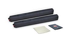 Load image into Gallery viewer, Drop Stop - The Original Patented Car Seat Gap Filler (AS SEEN ON Shark Tank) - Set of 2 and Slide Free Pad and Light