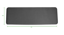 Load image into Gallery viewer, Mind Reader NBRMAT-BLK All Purpose 1/2 Extra Thick Yoga Fitness & Exercise Mats with Carrying Strap, High Density Anti-Tear, Black