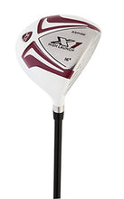 Load image into Gallery viewer, Aspire X1 Ladies Womens Complete Golf Club Set Includes Driver, Fairway, Hybrid, 6-PW Irons, Putter, Stand Bag, 3 H/C's Purple - Regular or Petite Size! (Regular, Right Handed)
