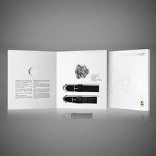 Load image into Gallery viewer, CIGA Design Z Series Automatic Mechanical Watch, Skeleton Stainless Steel Analog Silver Wristwatch Tonneau Sapphire Crystal for Men Women with Leather and Silicone Strap