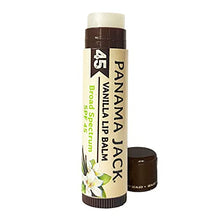 Load image into Gallery viewer, Panama Jack Sunscreen Lip Balm - SPF 45, Flavor Pack, Broad Spectrum UVA-UVB Sunscreen Protection, Prevents & Soothes Dry, Chapped Lips