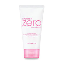 Load image into Gallery viewer, BANILA CO NEW Clean It Zero Foam Cleanser 150ml, all skin types, creamy foam cleanser with natural herbs