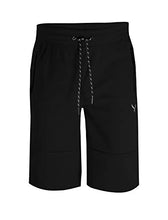Load image into Gallery viewer, Screenshot SPORTS-A9050 Mens Fleece Athletic Zipper Pockets SweatShorts-Black-Small