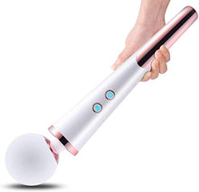 Load image into Gallery viewer, Cordless Wand Massager - Strongest Therapeutic Vibrating Power - Best Rated for Travel Gift - Magic Stress Away - Perfect for Muscle Aches and Personal Sports Recovery - USB - (E Style)