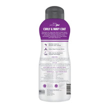 Load image into Gallery viewer, TropiClean PerfectFur Curly & Wavy Coat Shampoo for Dogs, 16oz - Made in USA - Naturally Derived - Curly & Wavy Coat Formula - Detangling & Dematting on Thick Fur & Wiry Breeds Like Poodles & Bichons