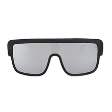 Load image into Gallery viewer, ROYAL GIRL Premium Oversized Sunglasses Women Flat Top Square Frame Shield Fashion Glasses (Silver Mirror, 77)