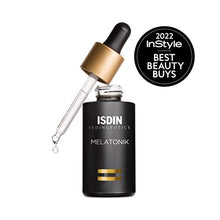Load image into Gallery viewer, ISDIN Melatonik, Overnight Recovery Anti-Aging Benefits Night Serum, 3-in-1 Repairs, Restores and Brightens with Melatonin, Bakuchiol, Vitamin C…