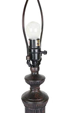 Load image into Gallery viewer, Yogoart 12-inch Wide NCAA Penn State Nittany Lions Stained Glass Table Lamp 24.8-inch Total Height