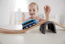 Load image into Gallery viewer, Hape Remote Control Engine Train | Kids Railway Toy, App or Button RC Vehicle with 5 Playable Sounds, Rechargeable Battery Feature, Blue