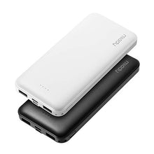 Load image into Gallery viewer, 2-Pack Miady 10000mAh Dual USB Portable Charger, Fast Charging Power Bank with USB C Input, Backup Charger for iPhone X, Galaxy S9, Pixel 3 and etc …