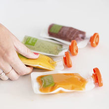 Load image into Gallery viewer, Infantino Squeeze Station - Pouch Filling Station for semi-Solid Food for Babies and Toddlers, Dishwasher Safe and BPA Free for Homemade Baby Food