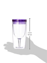 Load image into Gallery viewer, Cupture Insulated Wine Tumbler Cup With Drink-Through Lid - 10 oz, 8 Pack