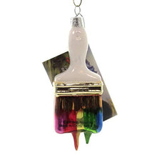 Load image into Gallery viewer, Kurt S. Adler 80MM Bob Ross Paint Brush Ornament, Multi