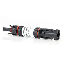 Load image into Gallery viewer, PowMr 30A IP67 Waterproof in-Line Solar Fuse Holder w/Fuse, Black (2 fuses + 1 Fuse Connector)