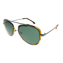 Load image into Gallery viewer, Versace Mens Sunglasses Gunmetal/Green Metal - Non-Polarized - 56mm