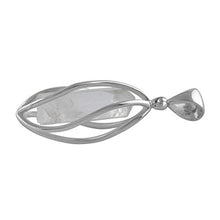 Load image into Gallery viewer, Starborn Sterling Silver Cage Style Danburite Crystal Pendant