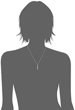 Load image into Gallery viewer, Sterling Silver Genuine Citrine Four Stone Pendant Necklace, 18"