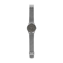 Load image into Gallery viewer, Skagen Men's Jorn Quartz Analog Stainless Steel and Stainless Steel Mesh Watch, Color: Grey (Model: SKW6553)