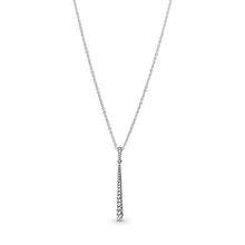 Load image into Gallery viewer, Pandora Jewelry Sparkling Stones Cubic Zirconia Necklace in Sterling Silver, 23.6"