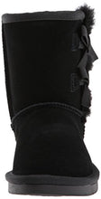 Load image into Gallery viewer, Koolaburra by UGG Girls' Victoria Short Fashion Boot, Black, 02 Youth US Little Kid