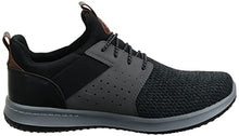 Load image into Gallery viewer, Skechers Men's Classic Fit-Delson-Camden Sneaker, Black/Grey, 8 M US