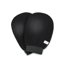 Load image into Gallery viewer, Seraphic Skincare Korean Exfoliating Mitts (2pcs) Microdermabrasion at Home Exfoliating Gloves Visibly Lift Away Dead Skin, Great for Spray Tan Removal or Keratosis Pilaris, Made of 100% Viscose Fiber