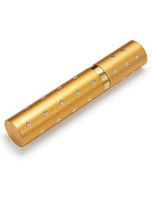 Load image into Gallery viewer, Lipstick Stun Gun for Women, self Defense Flashlight Stun Guns with Safety Disable Pin.Wall Charger Included (Gold)