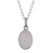 Load image into Gallery viewer, NOVICA Obsidian .925 Sterling Silver Pendant Necklace 'Lovely Facet'