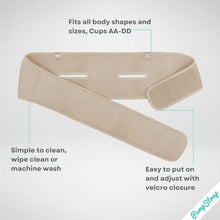 Load image into Gallery viewer, Pump Strap Handsfree Strapless Pumping Bra for Breastfeeding Women, Easy Size-Adjustable Pumping Bra (A/DD, Beige)