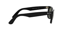 Load image into Gallery viewer, Ray-Ban Unisex-Adult RB4340 Wayfarer Ease Sunglasses, Black/Green, 50 mm