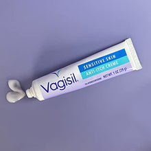 Load image into Gallery viewer, Vagisil Maximum Strength Feminine Anti-Itch Cream for Women, Sensitive Skin Formula with Hydrocortisone, Helps relieve Yeast Infection Irritation, Gynecologist Tested, Soothes & Cools, 1oz (Pack of 4)
