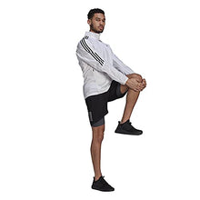 Load image into Gallery viewer, adidas Men's Standard Marathon Jacket 3-Stripes, White/Black, X-Large