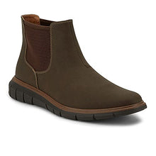 Load image into Gallery viewer, Dockers Mens Connell SupremeFlex Casual Chelsea Boot, Dark Brown, 12 M