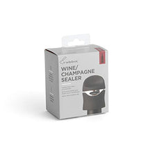 Load image into Gallery viewer, Rabbit Champagne and Wine Sealer (Velvet Black)