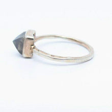 Load image into Gallery viewer, 925 Sterling Silver Real Moonstone Gem Square Shape Ring Size 7 Women Bracelets Ankle Sterling Jewelry Making Charms Rings Halloween Christmas