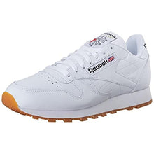 Load image into Gallery viewer, Reebok Men's Classic Leather Sneaker, US-White/Gum, 11.5