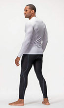 Load image into Gallery viewer, DEVOPS 3 Pack Men's Athletic Long Sleeve Compression Shirts (Large, Black/Camo Black2 / White)