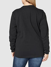Load image into Gallery viewer, Carhartt Women's K126 Workwear Pocket Long Sleeve T-Shirt (Regular and Plus Sizes), Black, Medium