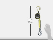 Load image into Gallery viewer, Guardian 10900 Halo Web SRL – 11 ft. Nylon Webbing with Carbineer, Swivel Top, Steel Snap Hook