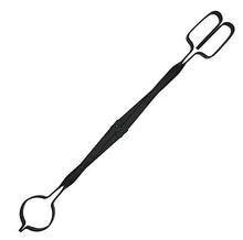 Load image into Gallery viewer, Rocky Mountain Goods Firewood Tongs - Reinforced Wrought Iron for Extra Strength - 26” - Log Grabber for up 12” Thick logs - Log - Rust Resistant Finish Fireplace Tongs for Indoor/Outdoor (1)