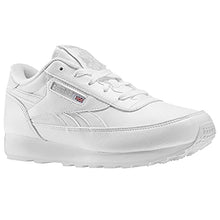 Load image into Gallery viewer, Reebok Women Classic Renaissance Sneaker, White/Steel, 8