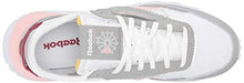 Load image into Gallery viewer, Reebok Kids' Classic Legacy Sneaker, Stark Grey/White/Urban Maroon, 5 M US