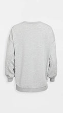 Load image into Gallery viewer, Z SUPPLY Women's Modern Weekender Sweatshirt, Heather Grey, Small