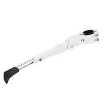 Load image into Gallery viewer, Dilwe Bike Kickstand Single Side Stand Aluminium Alloy Length Adjustable Bike Kickstand for 16" 20" 24" 26" Bike(White)