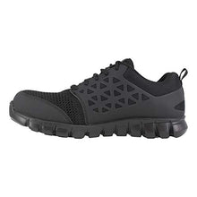 Load image into Gallery viewer, Reebok Work Men's Sublite Cushion RB4039 Safety Toe Athletic Work Shoe, Black, 10.5 M US