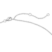 Load image into Gallery viewer, Carleen White Gold Plated Solid Sterling Silver Diamond-Cut High Polished Mens Cross Crucifix Pendant Necklace Rolo Chain Fine Jewelry For Men Boys, Length 20"