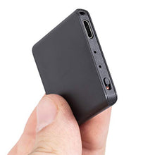 Load image into Gallery viewer, TileRec - Slimmest Voice Activated Recorder with 145 Hours Recording Capacity, MP3 Records, 24 Hours Battery Time, Metal Case – by Atto Digital