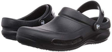 Load image into Gallery viewer, Crocs Unisex Bistro Work Clog, Black, 9 US Men / 11 US Women