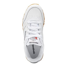 Load image into Gallery viewer, Reebok Boy's Classic Leather Footwear, White/Gum/INT, 3.5