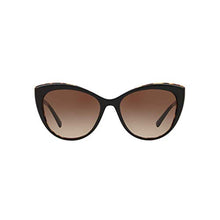 Load image into Gallery viewer, Versace VE4348 Sunglasses 517713-57 - Black/Havana Frame, Brown Gradient VE4348-517713-57